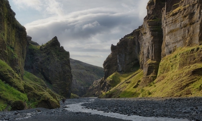 Stakkholtsgja Canyon — Iceland landscape